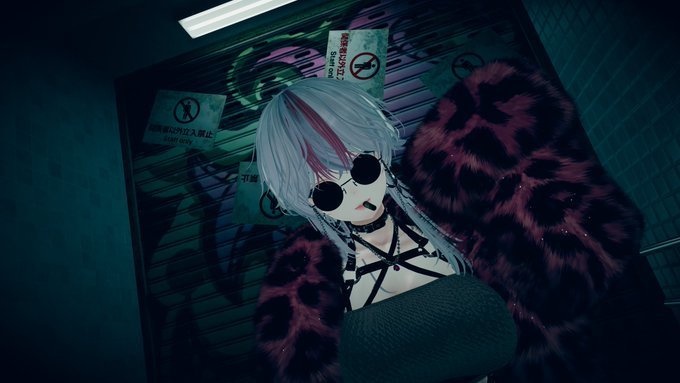 Glasses Téné【4アバター対応】