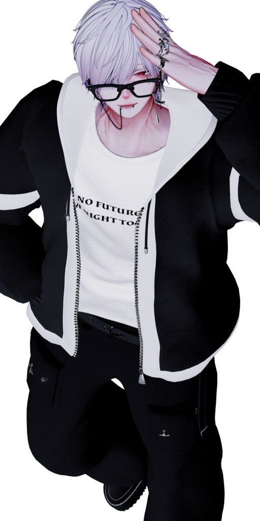 Monotone Streetwear (5アバター対応)