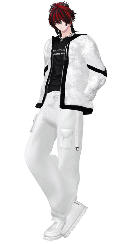 Monotone Streetwear (5アバター対応)