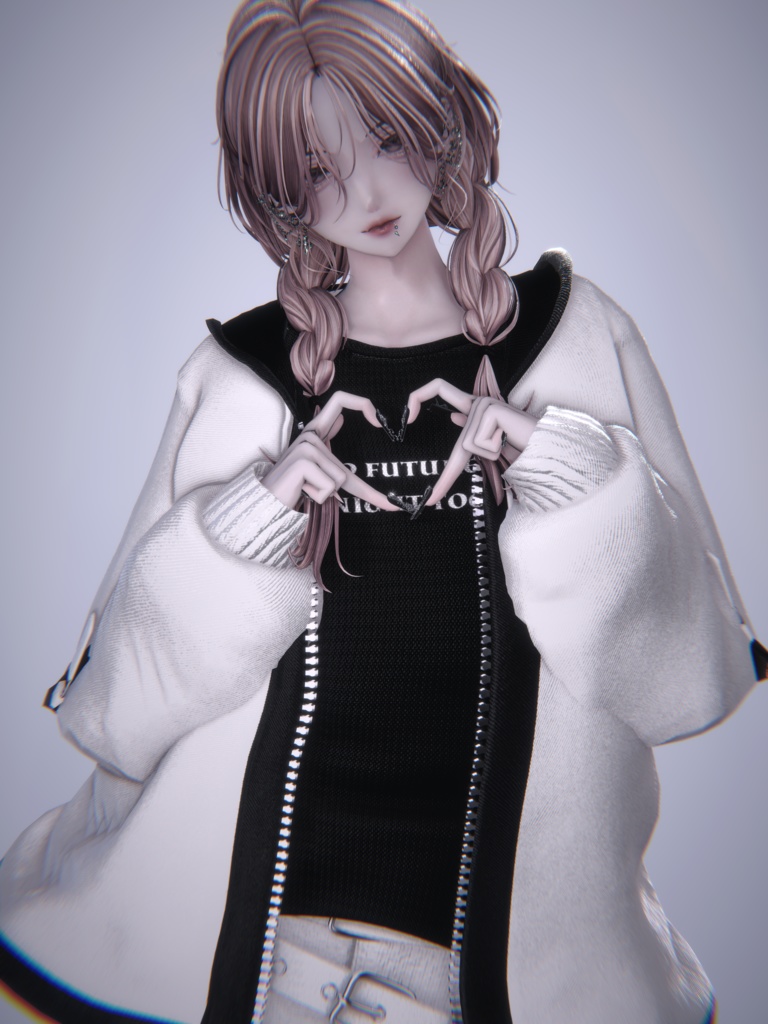 Monotone Streetwear (5アバター対応)