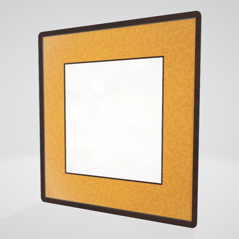 書家仕様の額縁5種 色紙サイズ