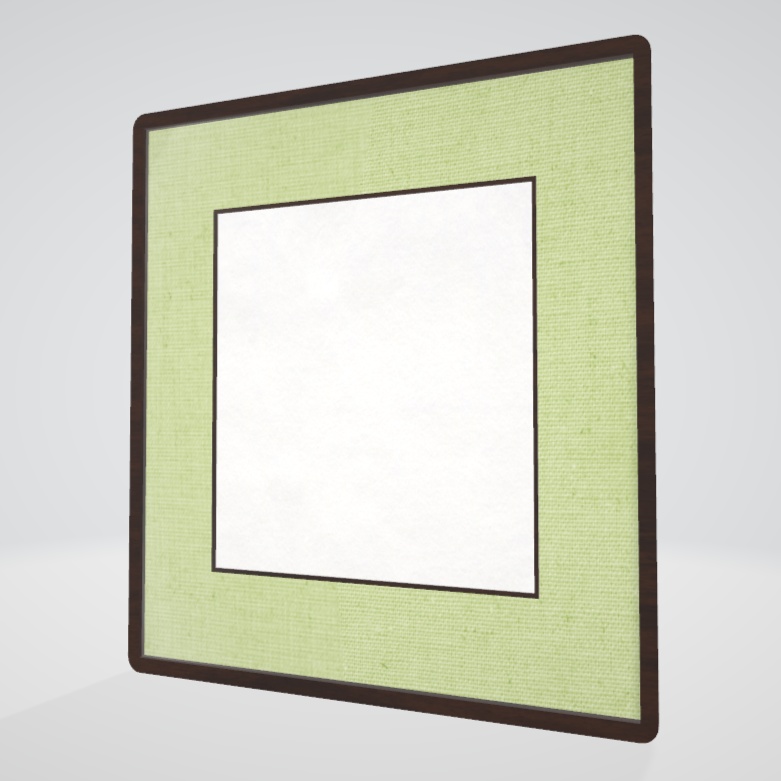 書家仕様の額縁5種 色紙サイズ