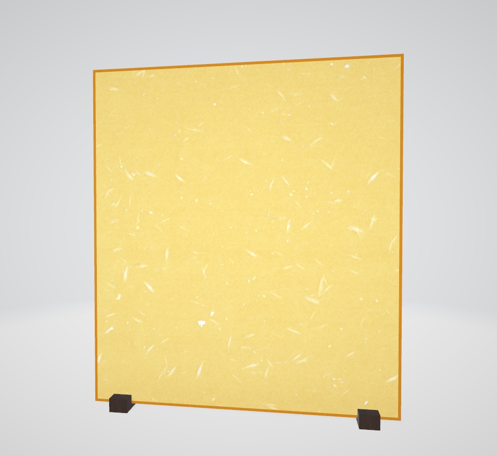 楷書色紙「薫習」"Follow" (2024.10)