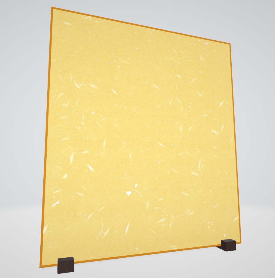 書家仕様の色紙と色紙立て