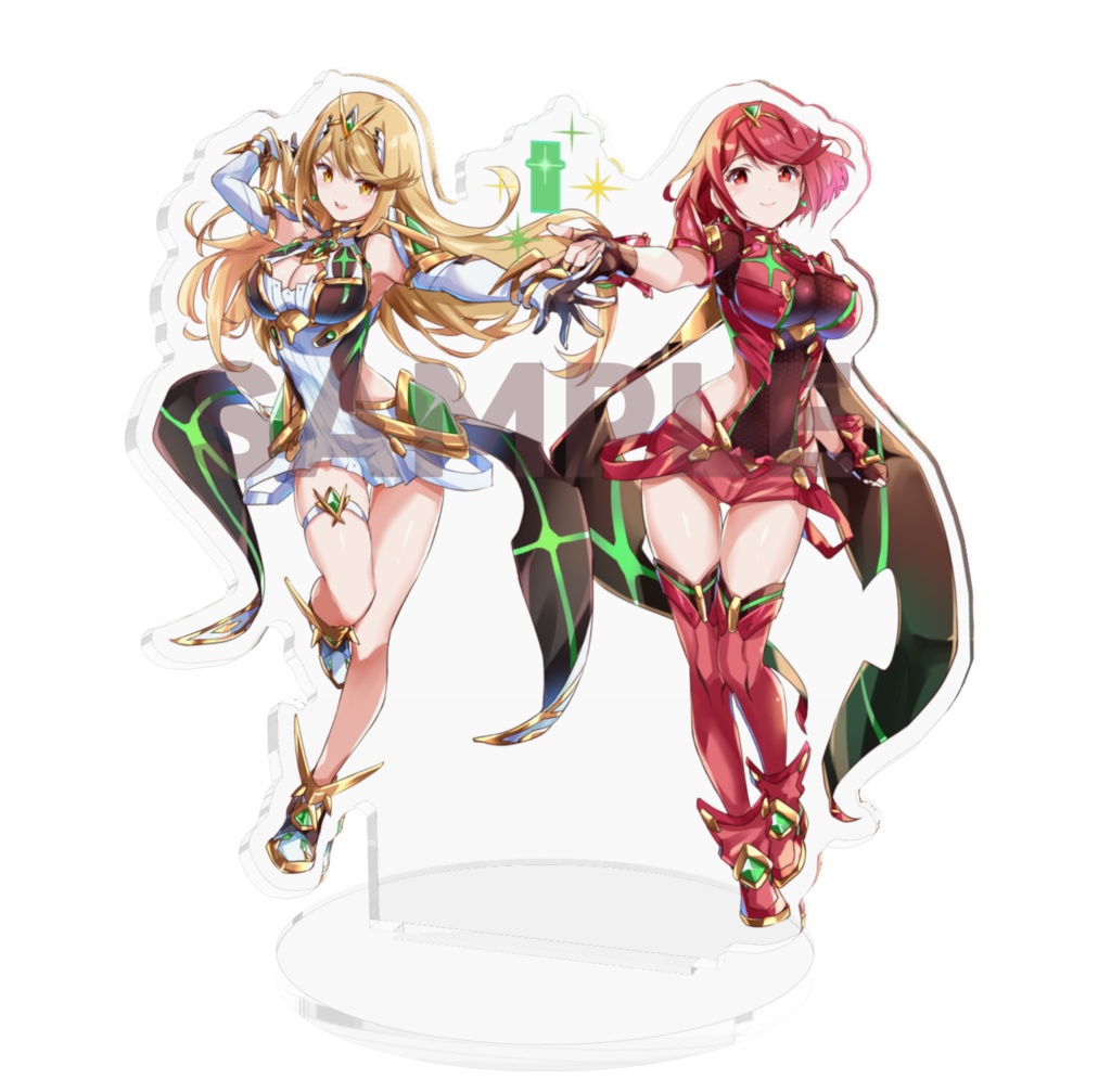 アクリルスタンド「ホムラ&ヒカリ」【非公式】