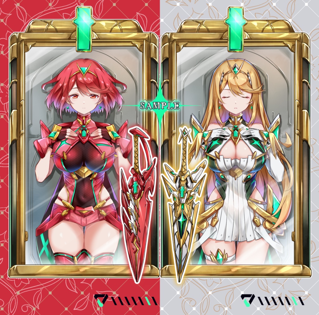 フレームアクリルスタンド「ホムラ／ヒカリ」【非公式】