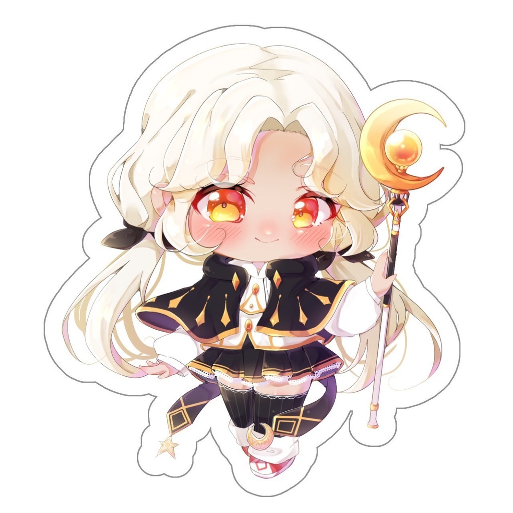 アクリルキーホルダー 魔職子3人