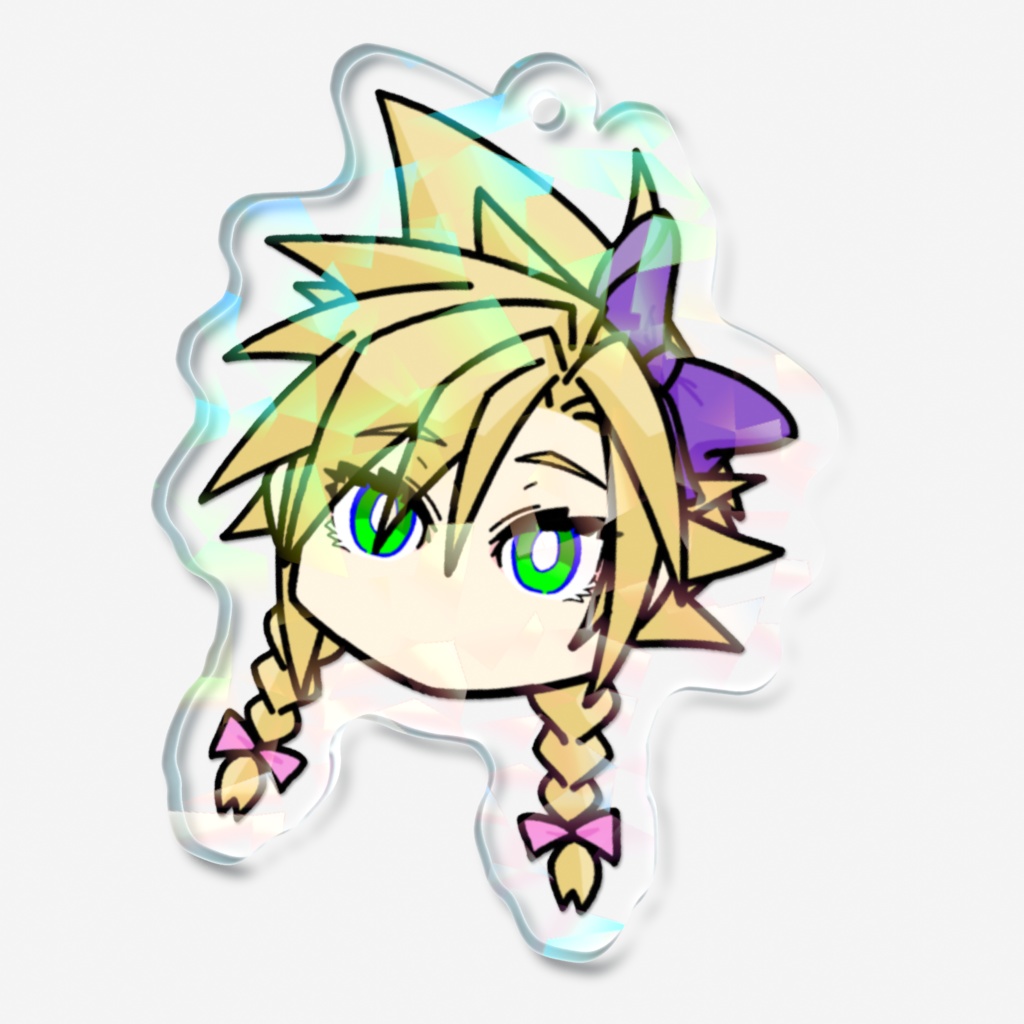 女装クラウドA ホログラムアクリルキーホルダー