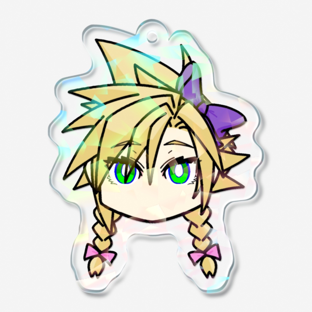 女装クラウドA ホログラムアクリルキーホルダー