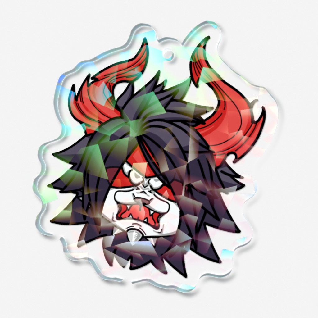 ガリアンB ホログラムアクリルキーホルダー