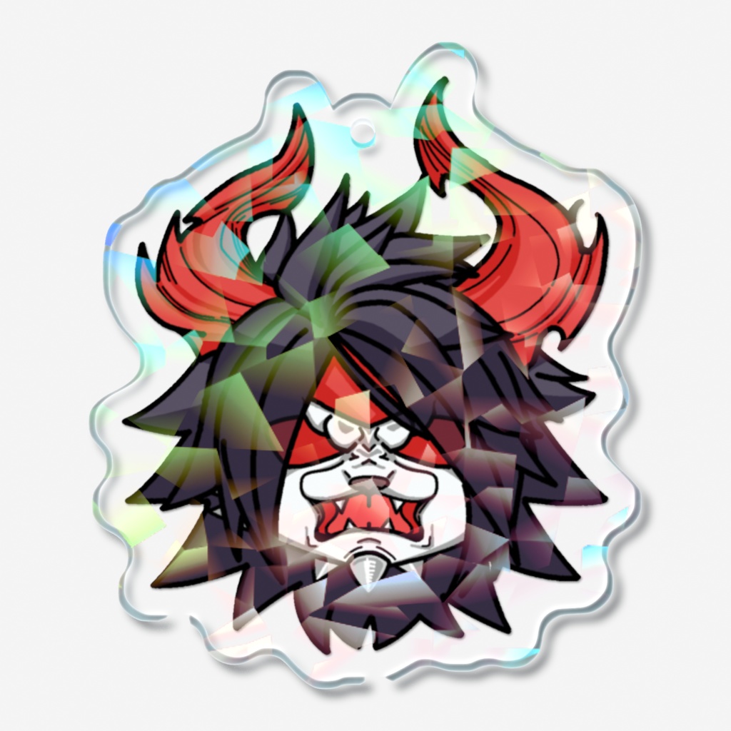 ガリアンB ホログラムアクリルキーホルダー