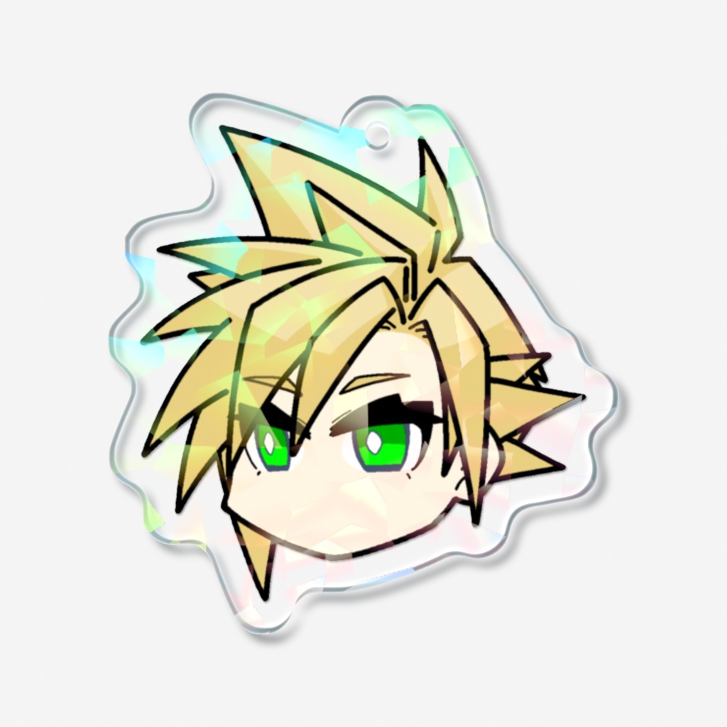 クラウドA ホログラムアクリルキーホルダー