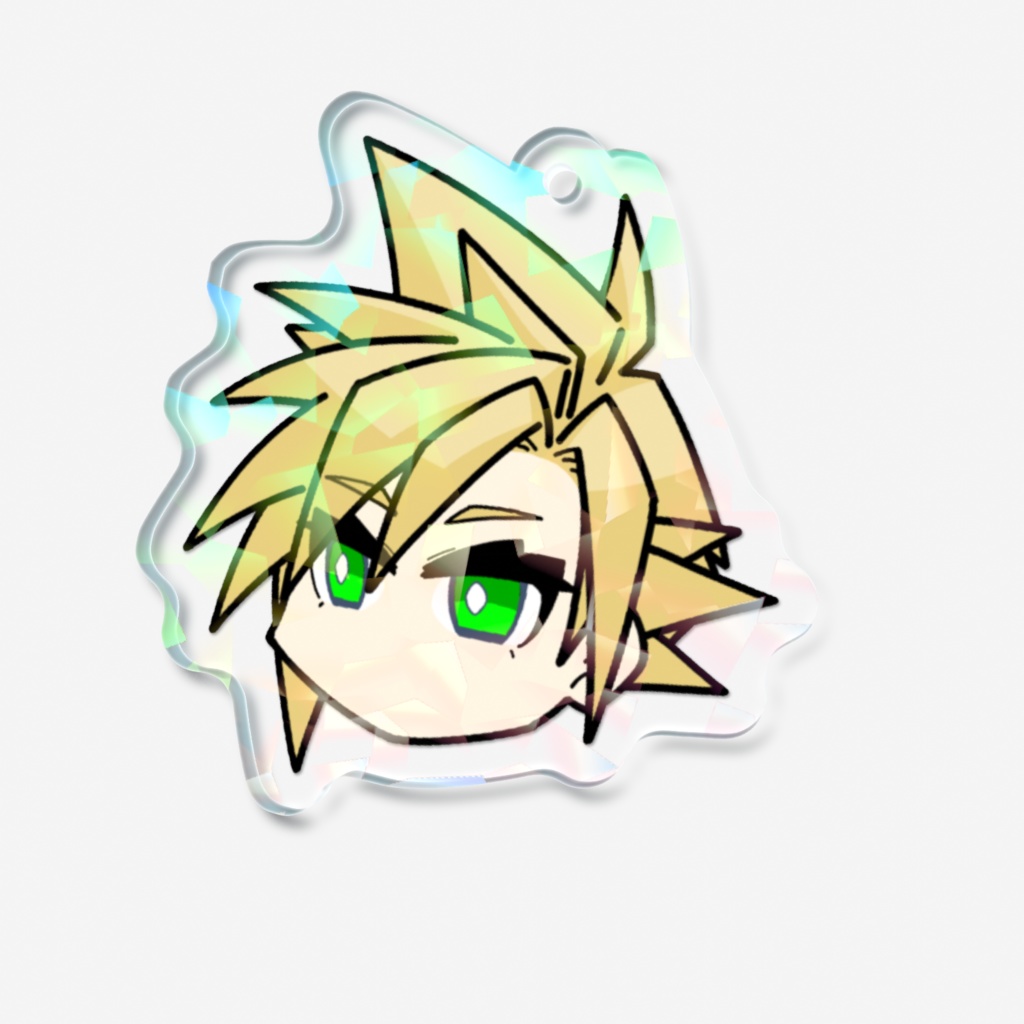 クラウドA ホログラムアクリルキーホルダー