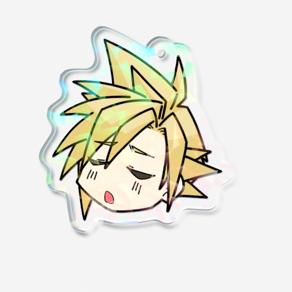 クラウドB ホログラムアクリルキーホルダー