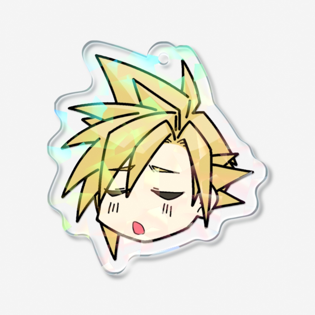 クラウドB ホログラムアクリルキーホルダー