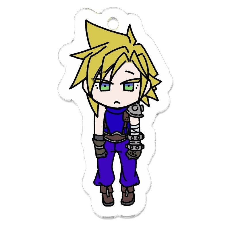 クラウドつりさげアクリルキーホルダー