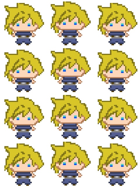 クラウド①　ピクスクアバター