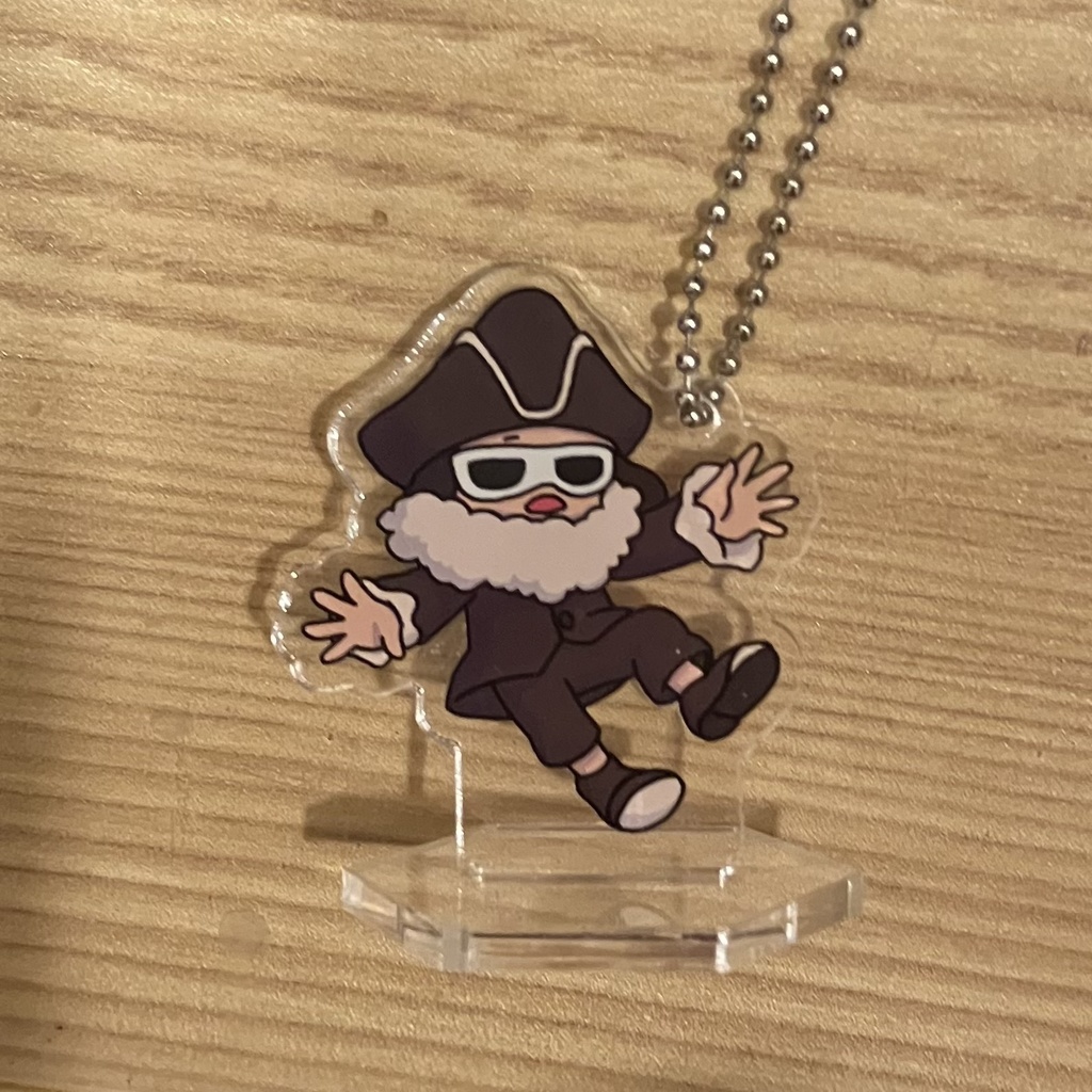 デトラ落ちアクスタ（ボールチェーン付き）