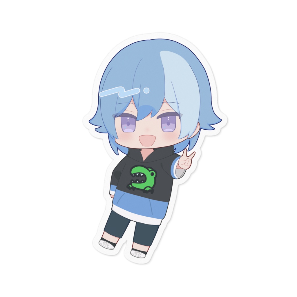 沙燈らすくSDステッカー