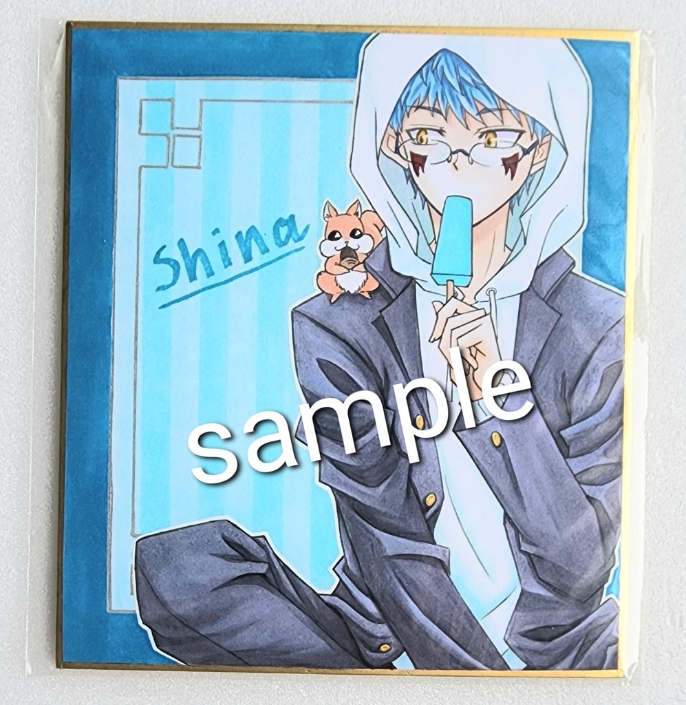 ミニ色紙イラスト 暁のヨナ