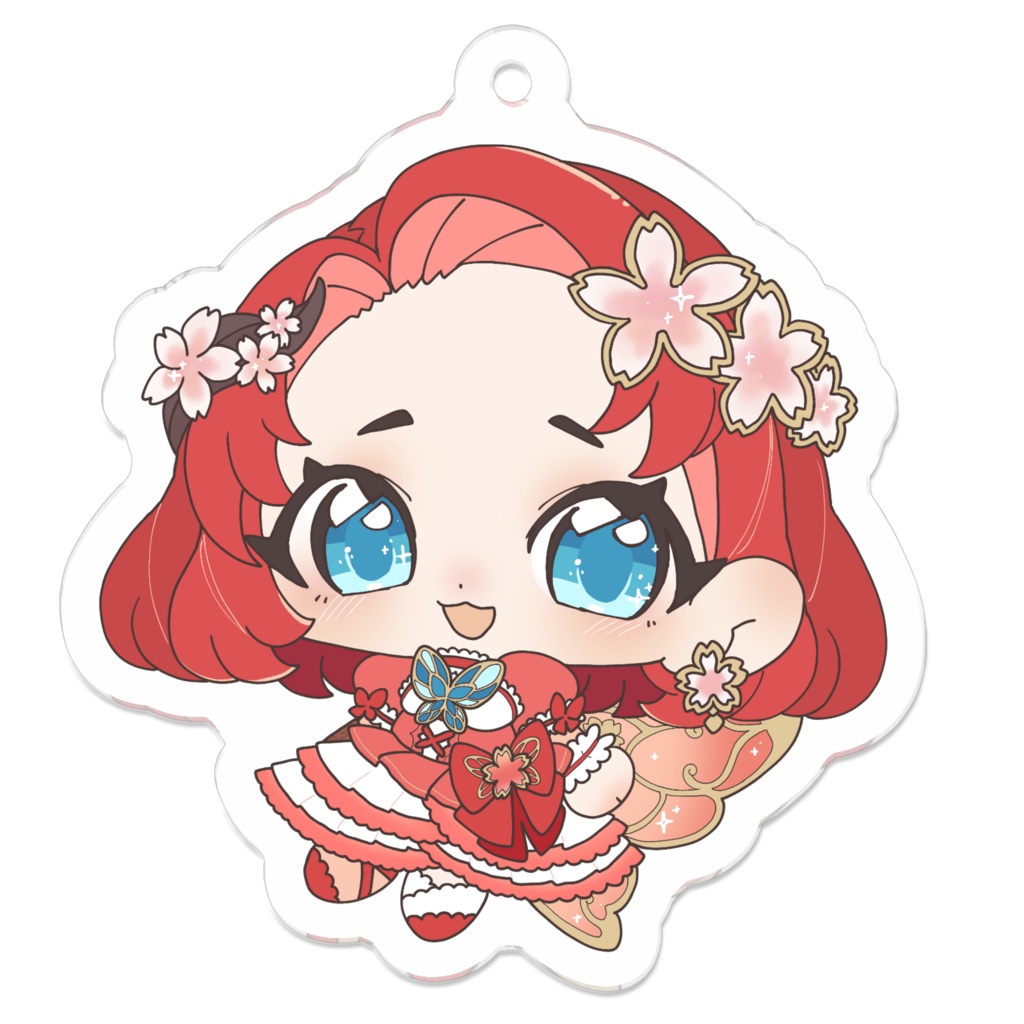 【常設】桜ノ宮ちぃちびキャラアクキー50㎜×50㎜