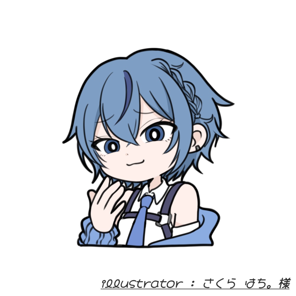 ゆち📢🩵スマホステッカー