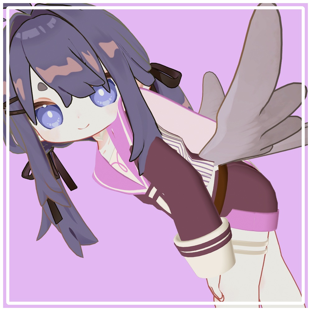 【まめふれんず対応衣装】Whale sailor