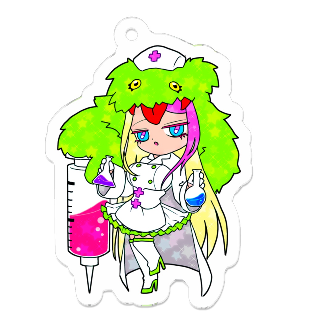 からふるぼでぃずアクリルキーホルダー（めでぃすん）