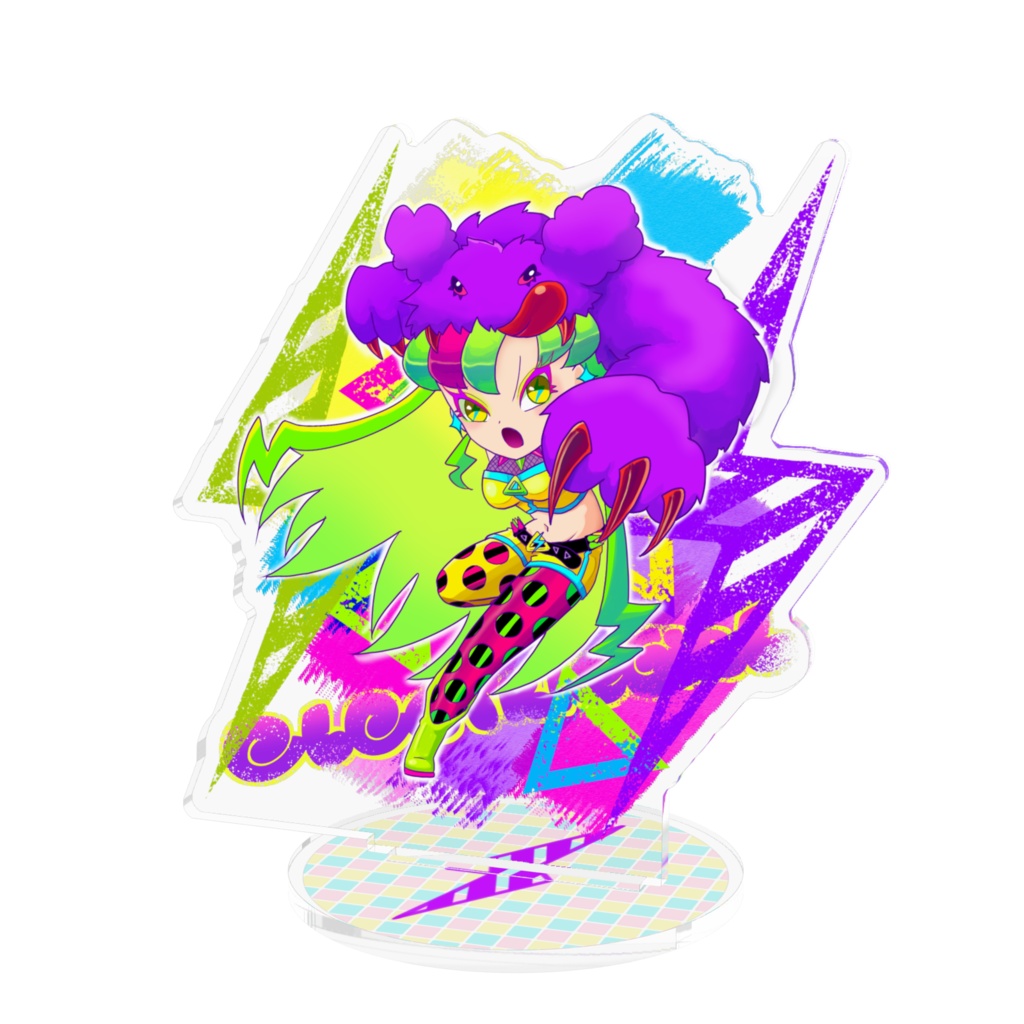 からふるぼでぃずアクリルフィギュアスタンド(えれき)