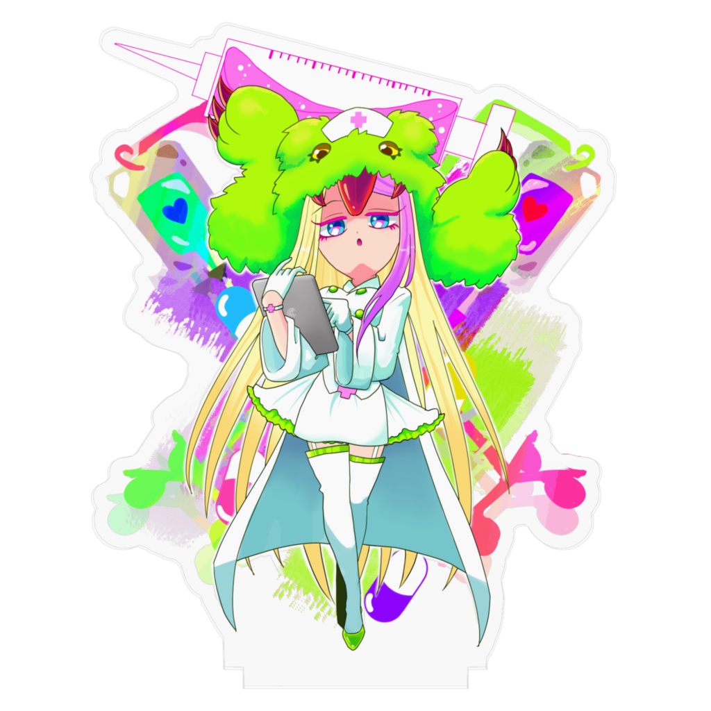 からふるぼでぃずアクリルフィギュアスタンド(めでぃすん)