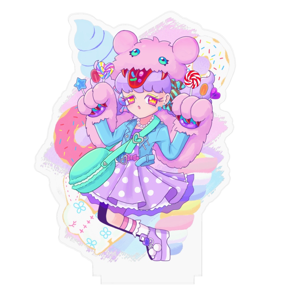 からふるぼでぃずアクリルフィギュアスタンド(おさとう)