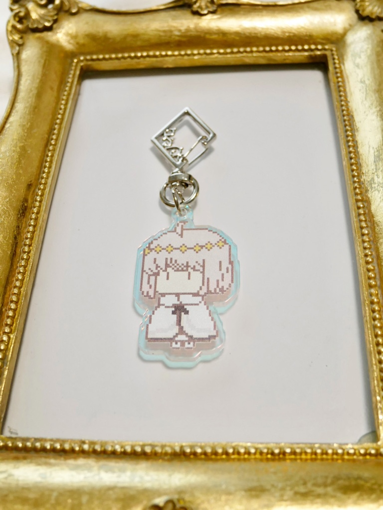 ドットオベロンアクリルキーホルダー