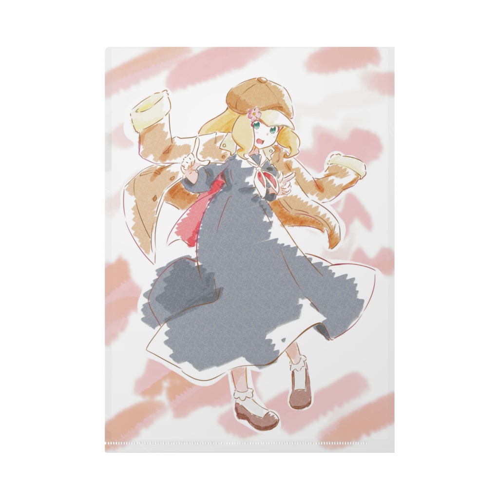 東雲めぐちゃんのクリアファイル