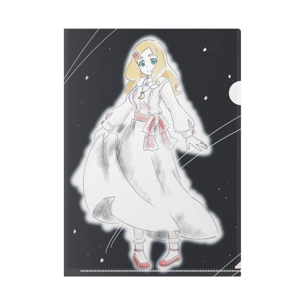 東雲めぐちゃんのクリアファイル