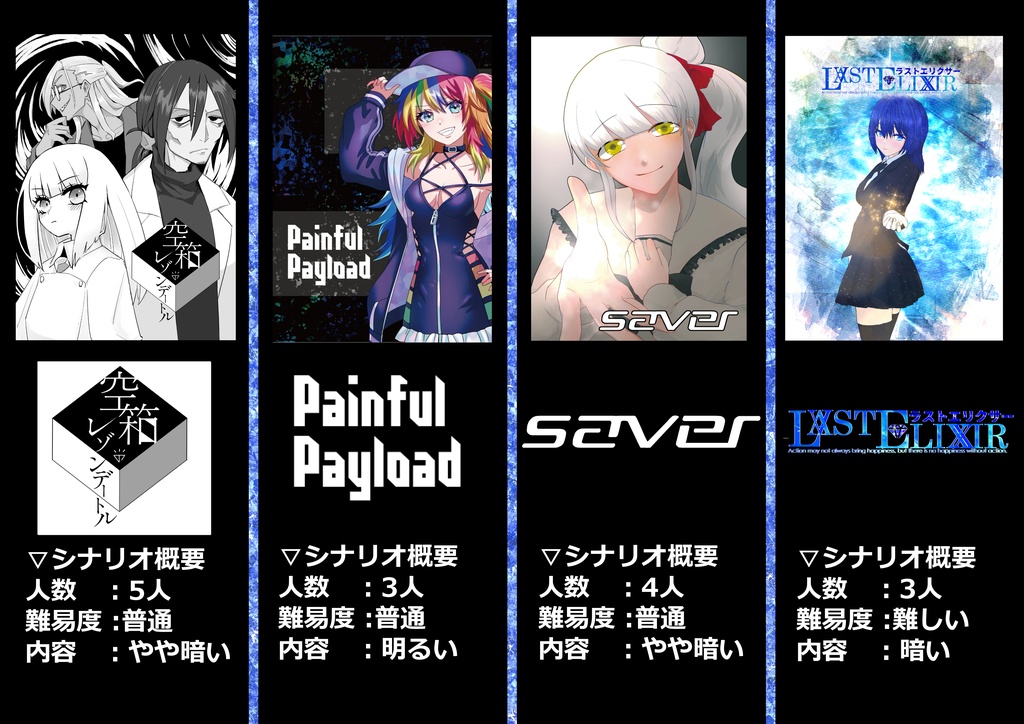 【電子版】【DX3rd】ダブルクロスシナリオ集 『Dodeca Xtal』SPLL:E107001