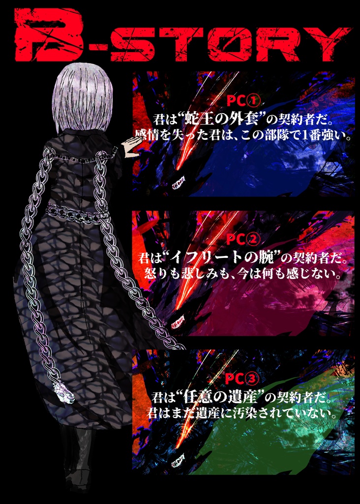 【DX3rd】ダブルクロスシナリオ 『B-STORY』 SPLL:E113156