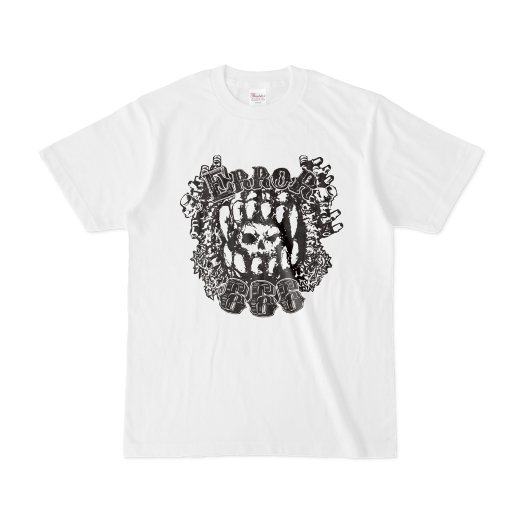 復刻 Error:666 2代目ロゴTシャツ WHITE