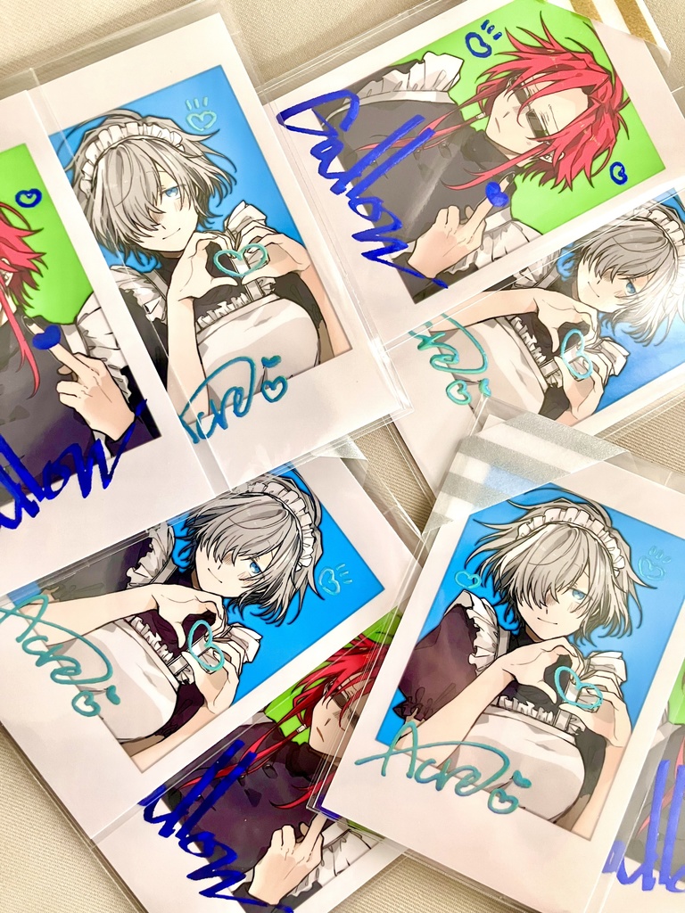 チェキ風カードセット