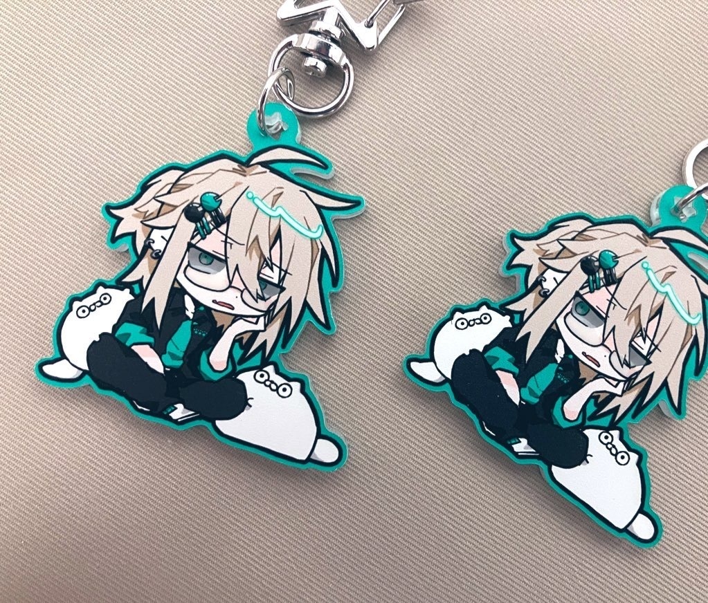 追視キーホルダー