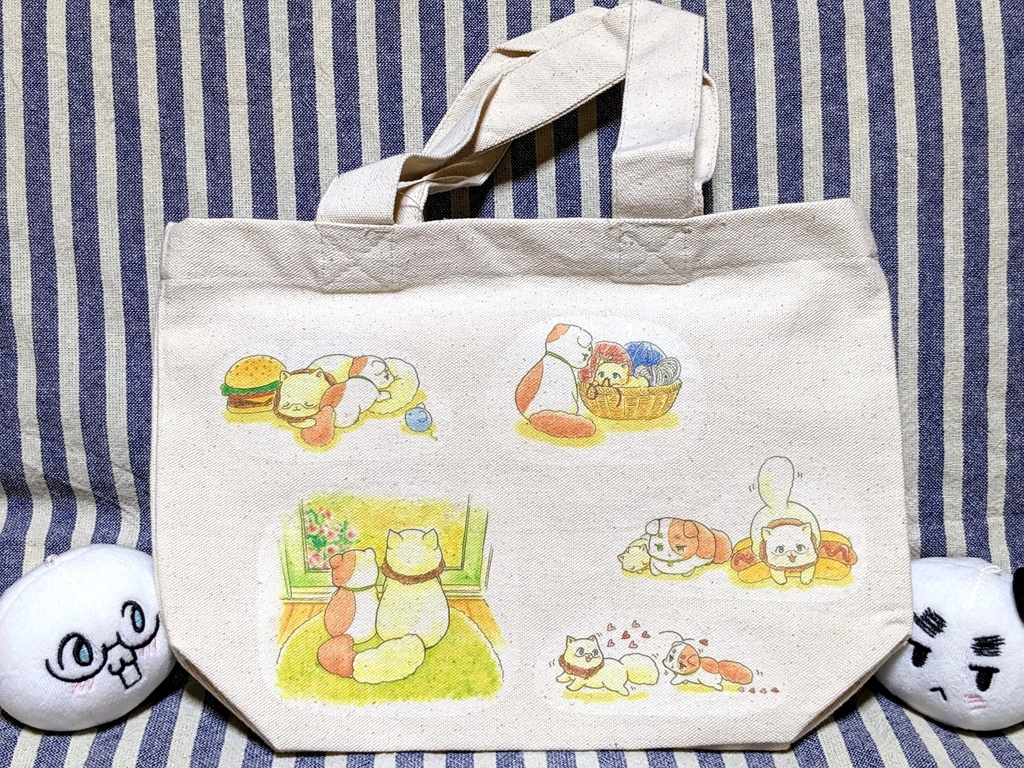 トートバッグ(ねこたりあべいえい・ちび猫べいえい)
