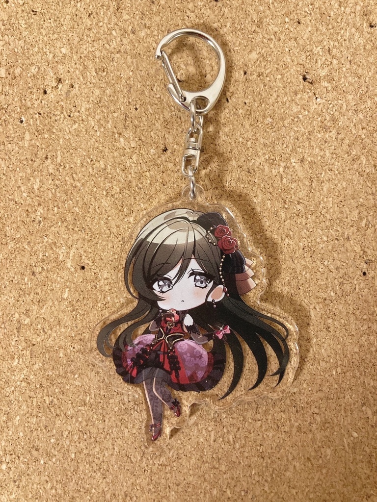 青柳椿アクリルキーホルダー(バレンタイン衣装ver.)