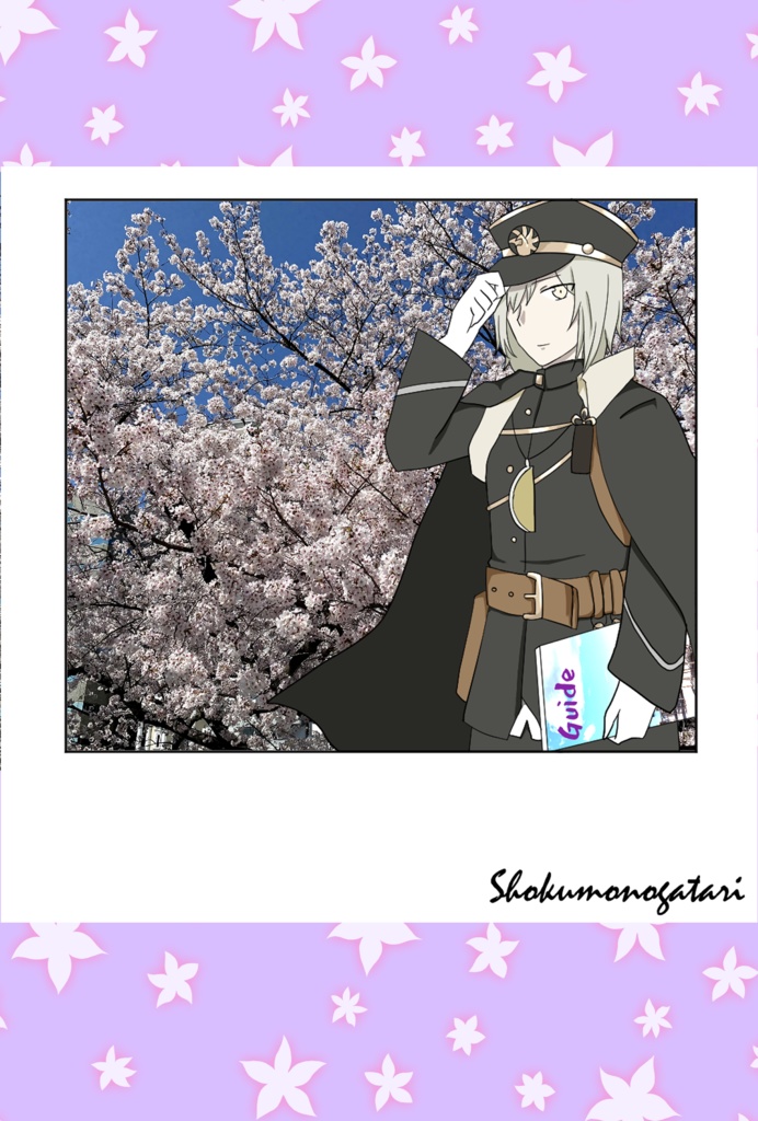 チェキ風イラスト　徳州扒鶏