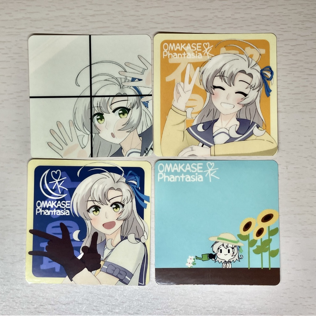 衣笠さん最高コンプリートシールセット(4+1)