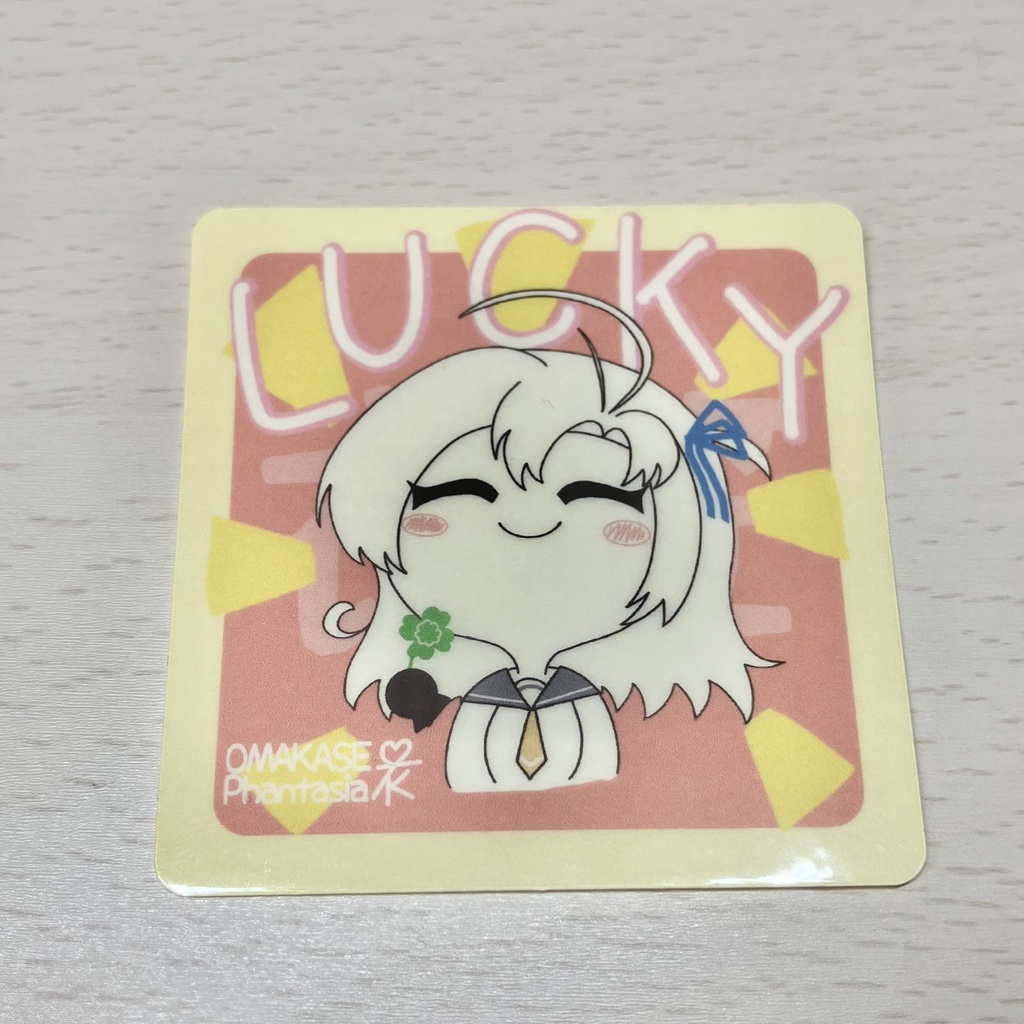 Lucky衣笠さんシール