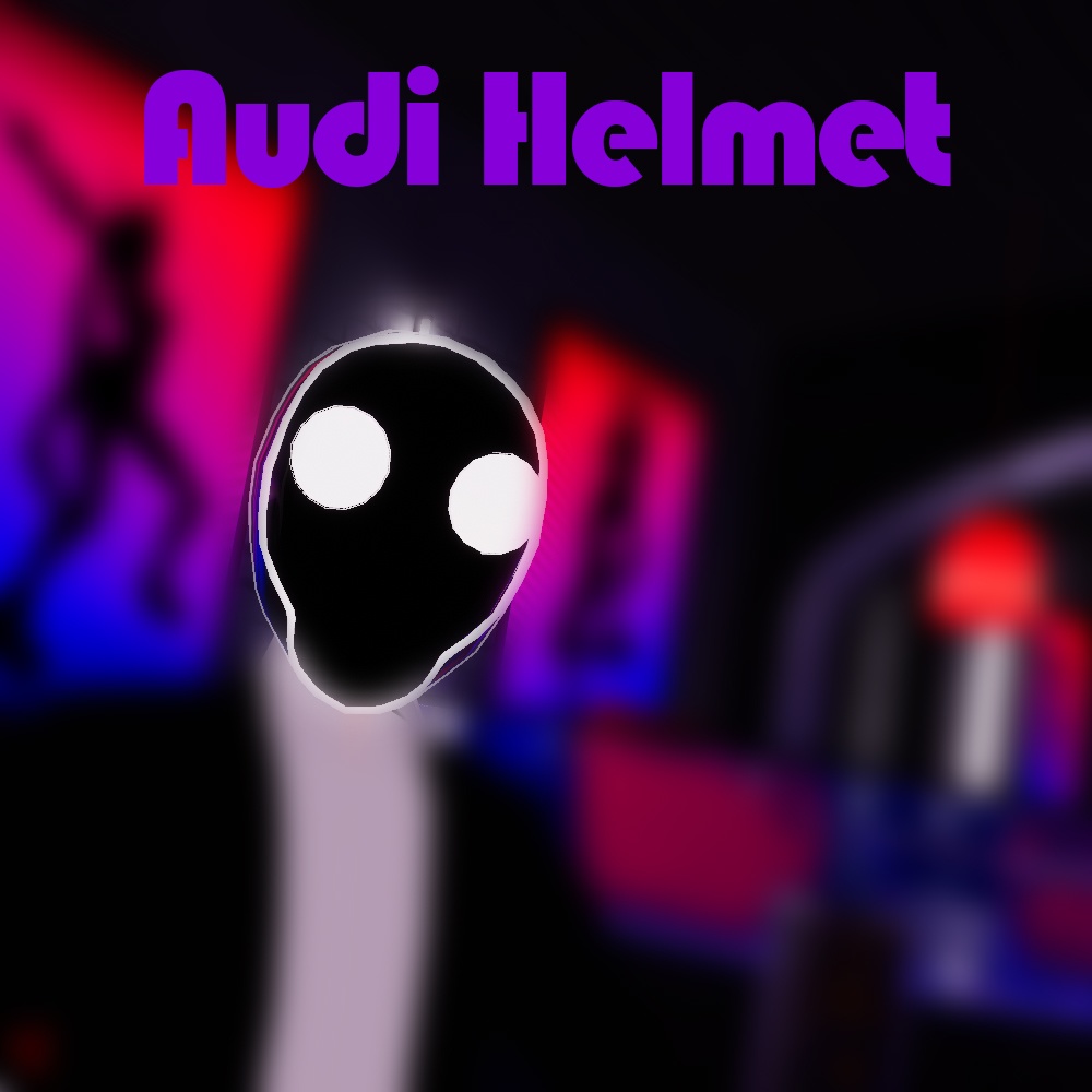Audi lowpoly Helmet