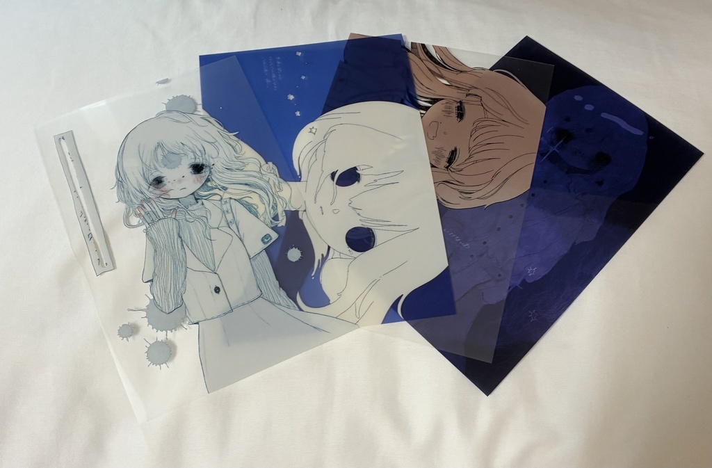 クリアポストカード4種セット