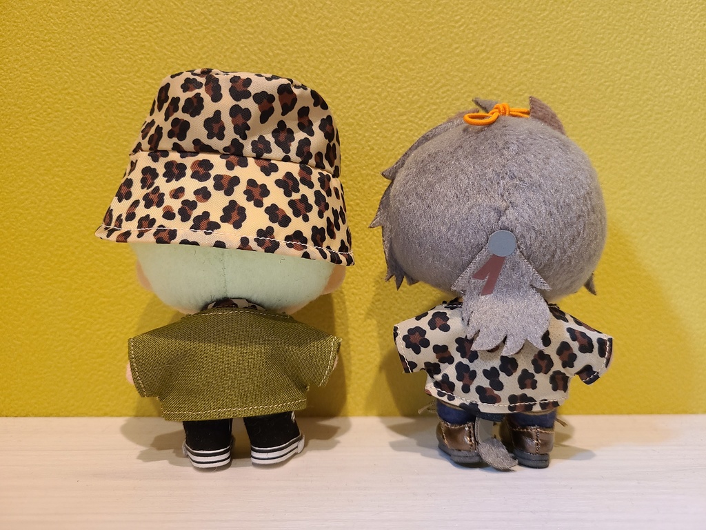 ヒョウ柄ジャケット🐅とサテンインナーセット