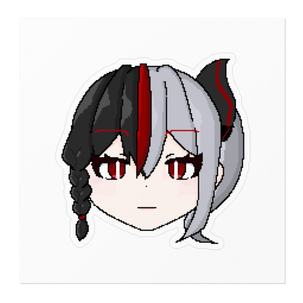 【森らむね。】誕生日記念 可憐城瑛里華ステッカーセット