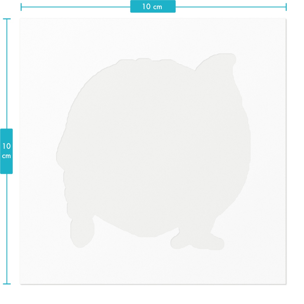 【森らむね。】誕生日記念 可憐城瑛里華ステッカーセット
