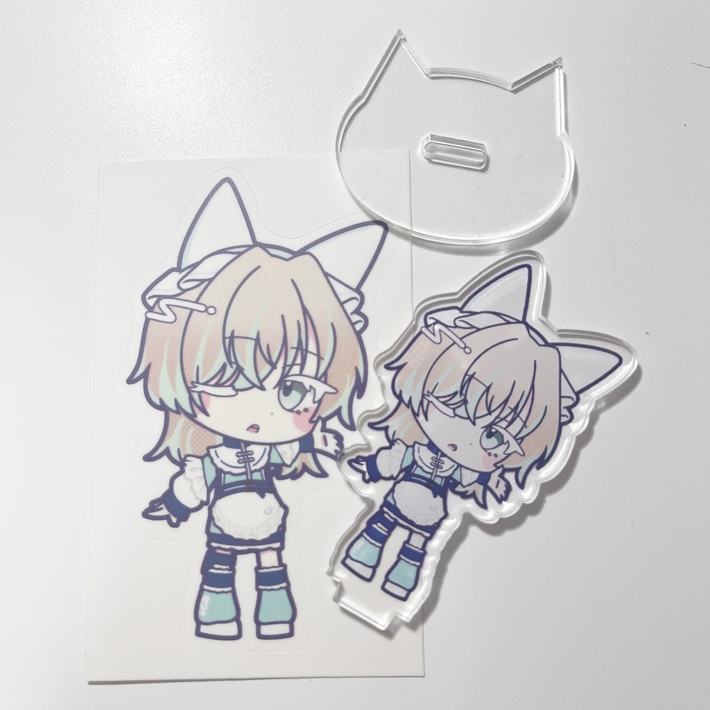 バーチャルの姿4周年記念グッズ